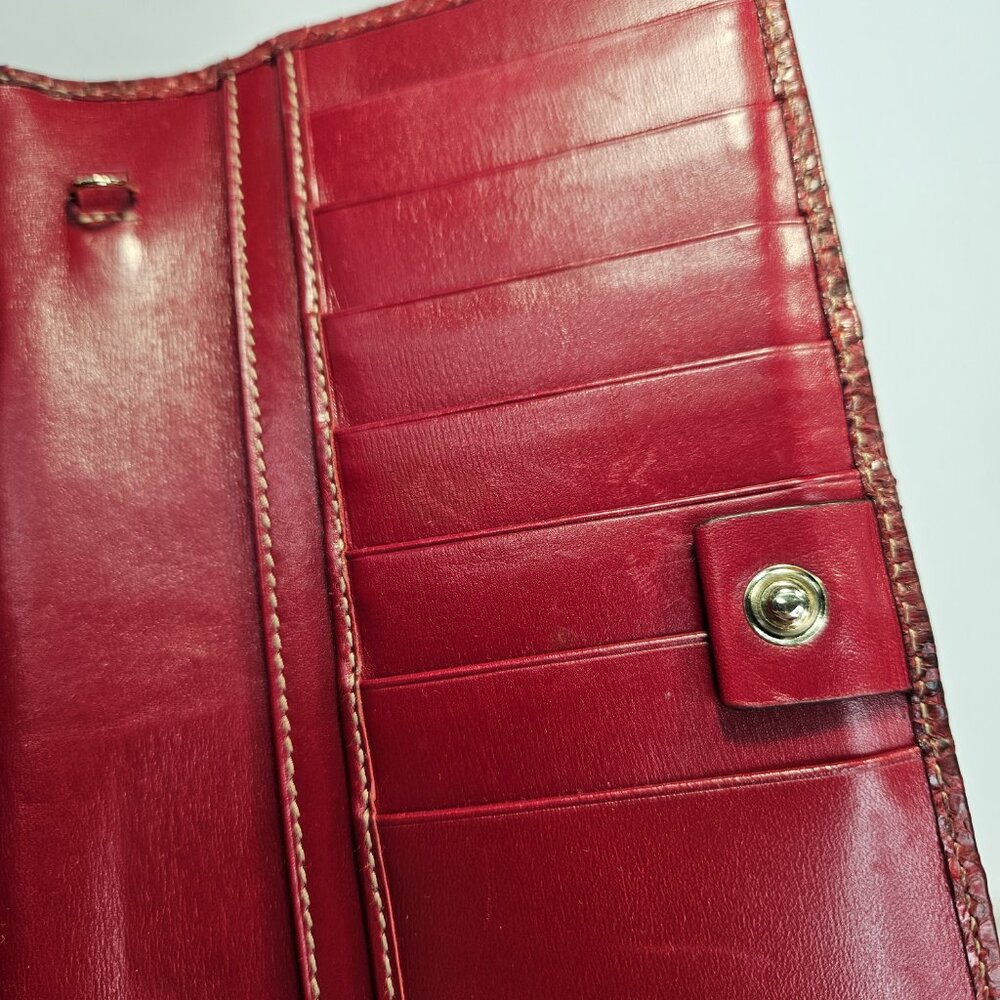 Gucci Red Python eather WOC - Picture 9 of 16